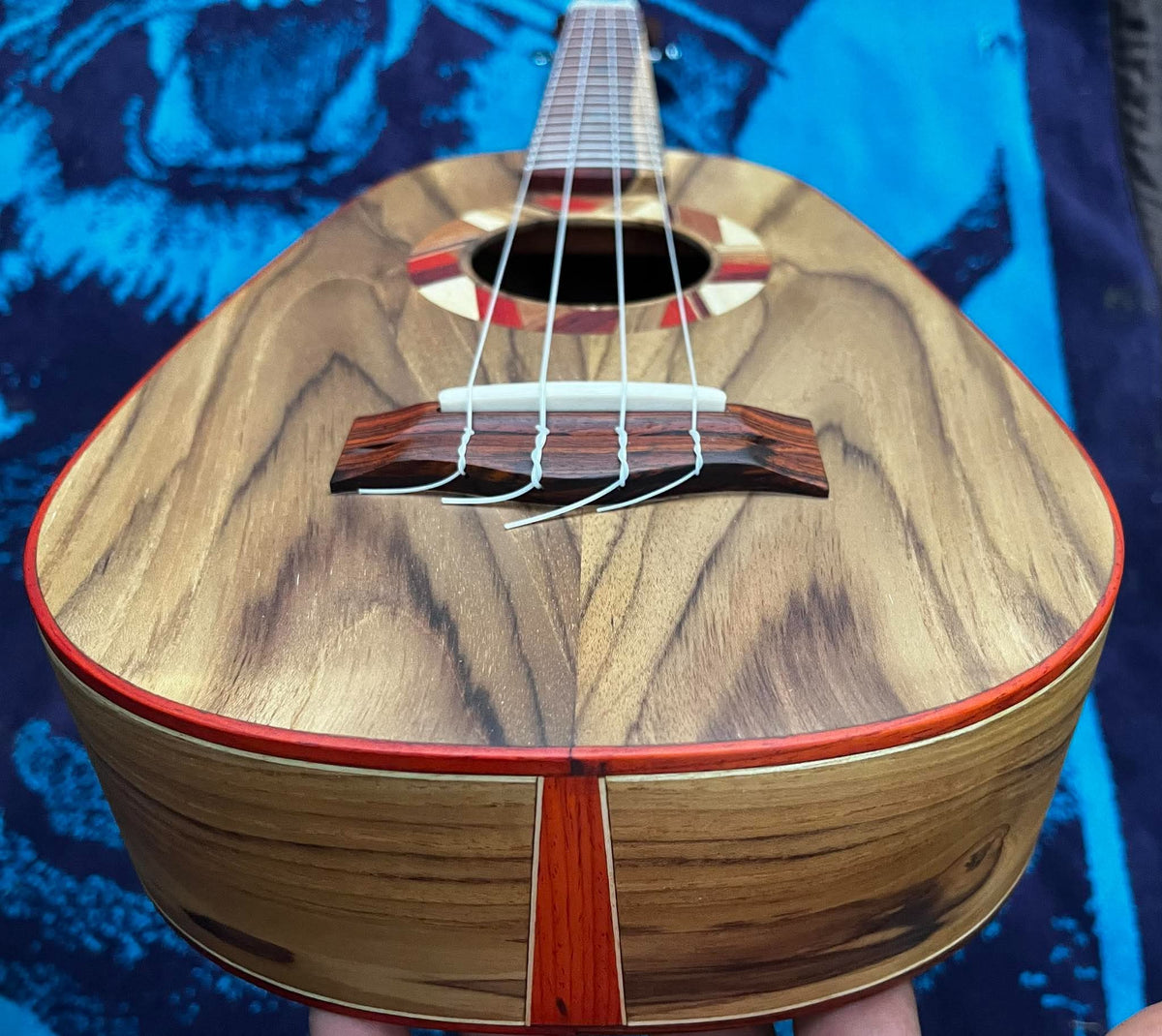 Pineapple Tenor Ukulele by Luis Pilarte