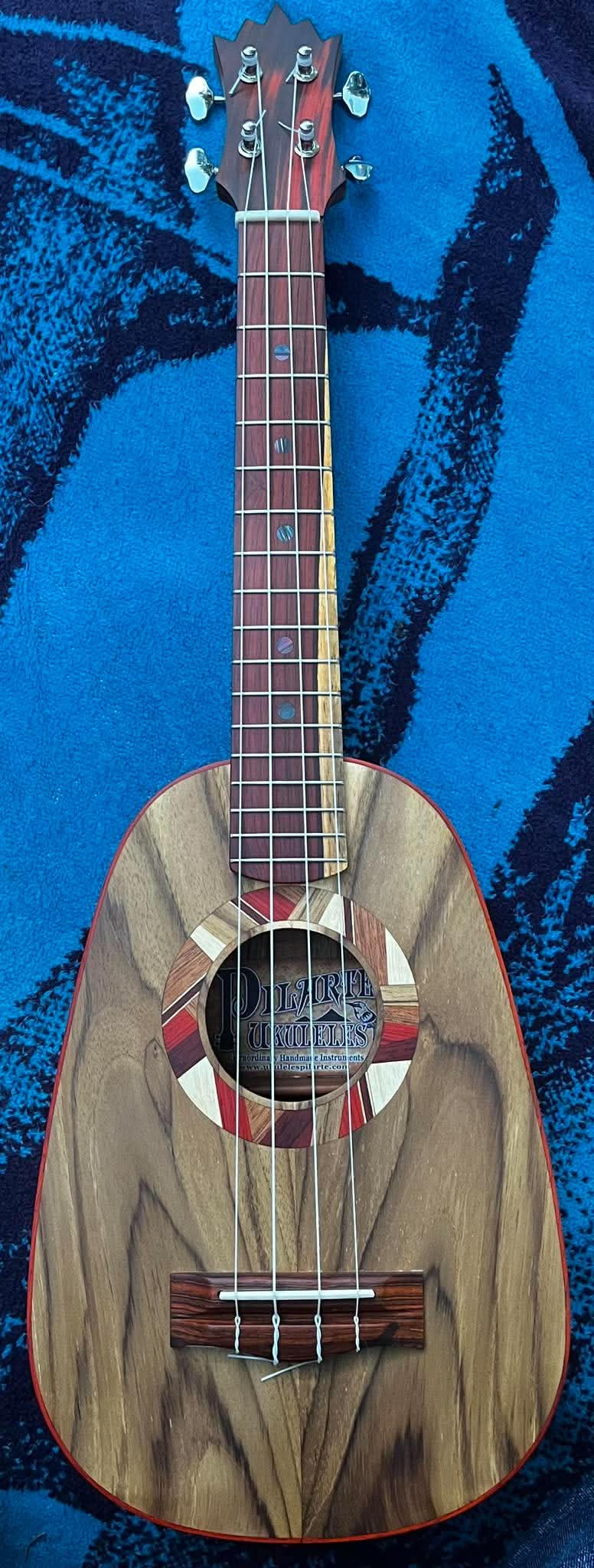 Pineapple Tenor Ukulele by Luis Pilarte