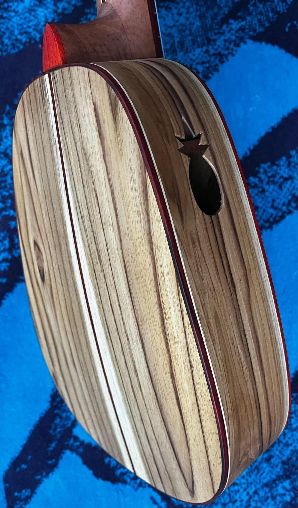 Pineapple Tenor Ukulele by Luis Pilarte
