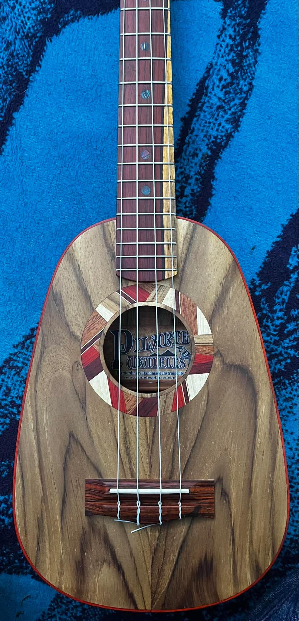 Pineapple Tenor Ukulele by Luis Pilarte