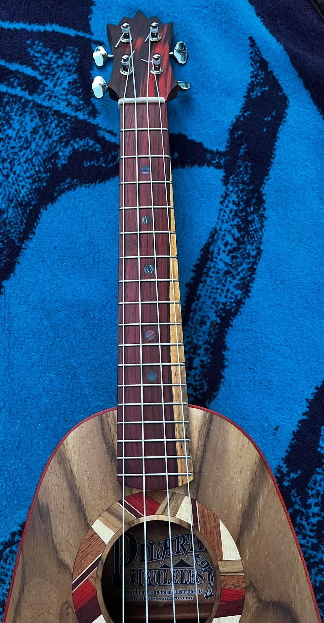 Pineapple Tenor Ukulele by Luis Pilarte