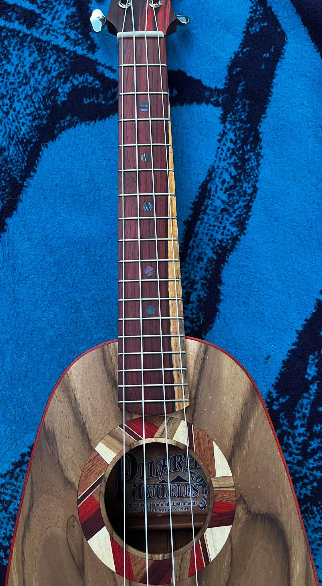 Pineapple Tenor Ukulele by Luis Pilarte