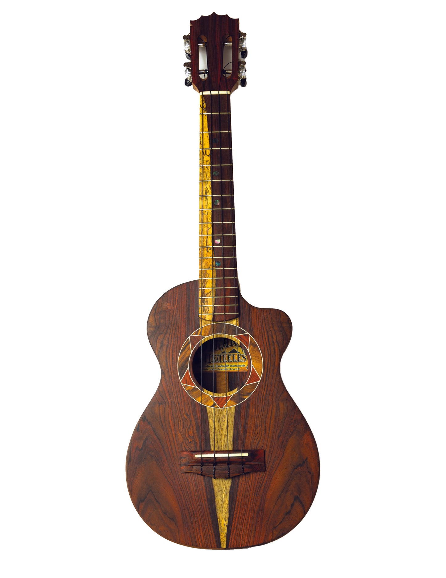 Tenor Cocobolo Pilarte Ukulele with Traditional Cutaway