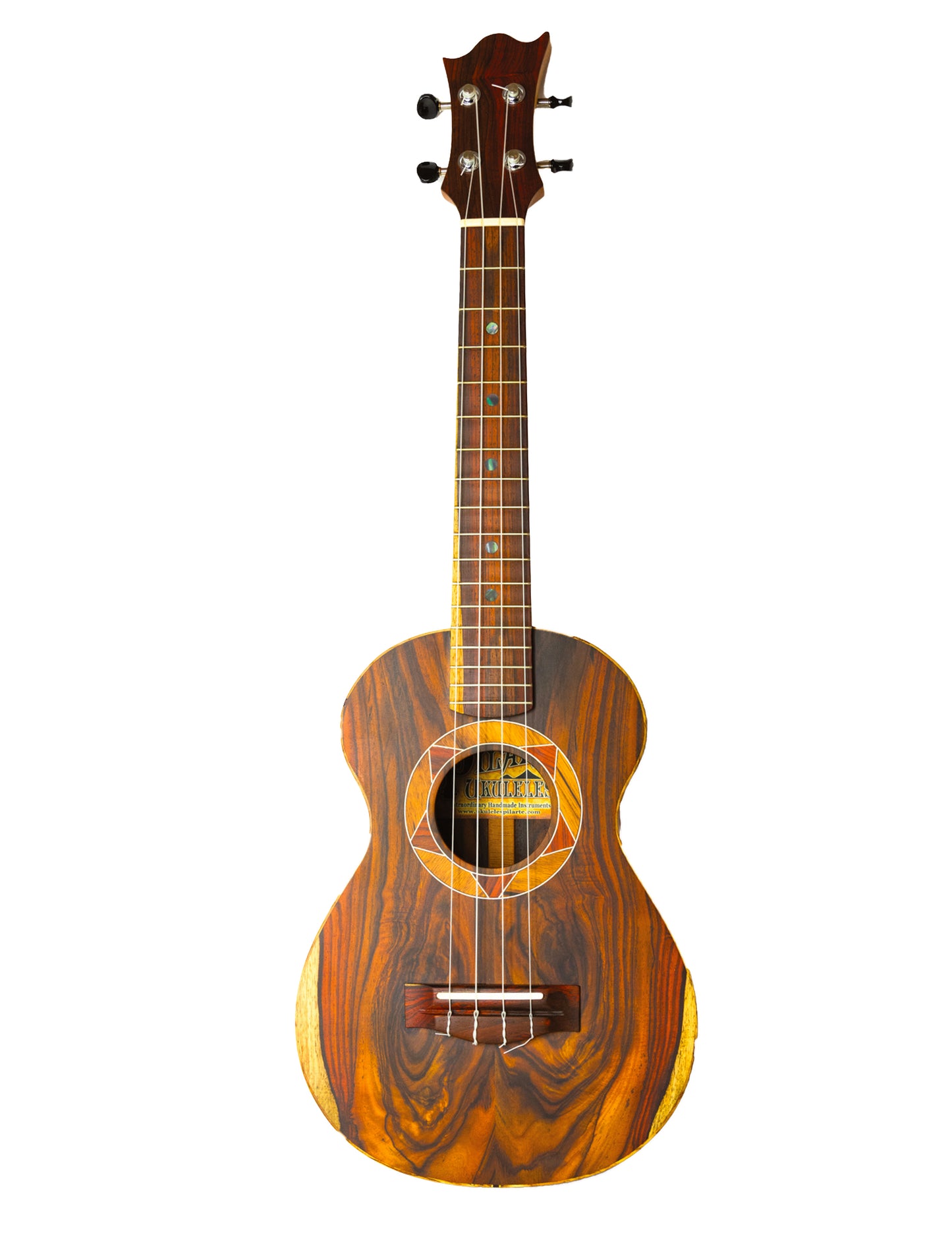 Solstice Series Tenor Ukulele “Dog Paw” by Luis Pilarte