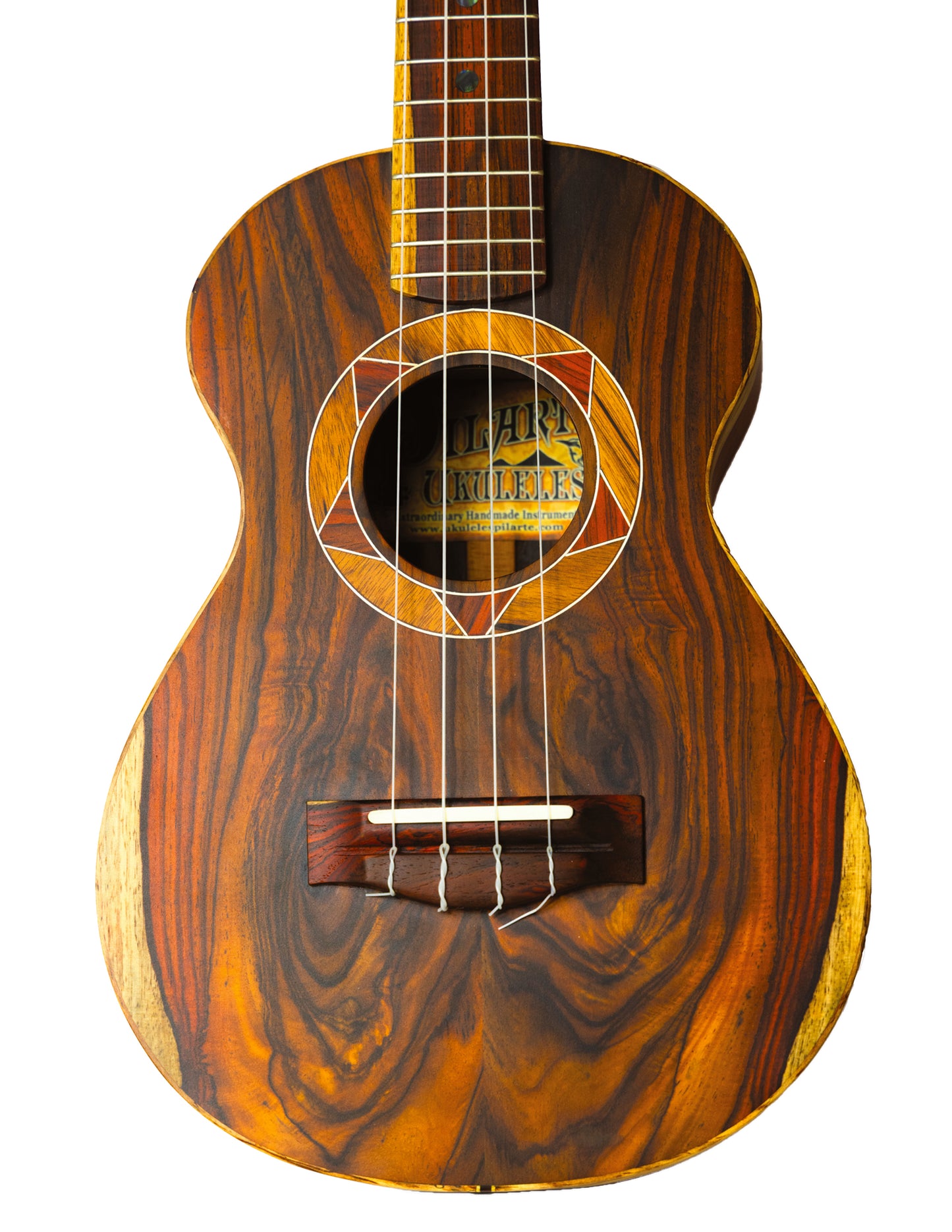 Solstice Series Tenor Ukulele “Dog Paw” by Luis Pilarte