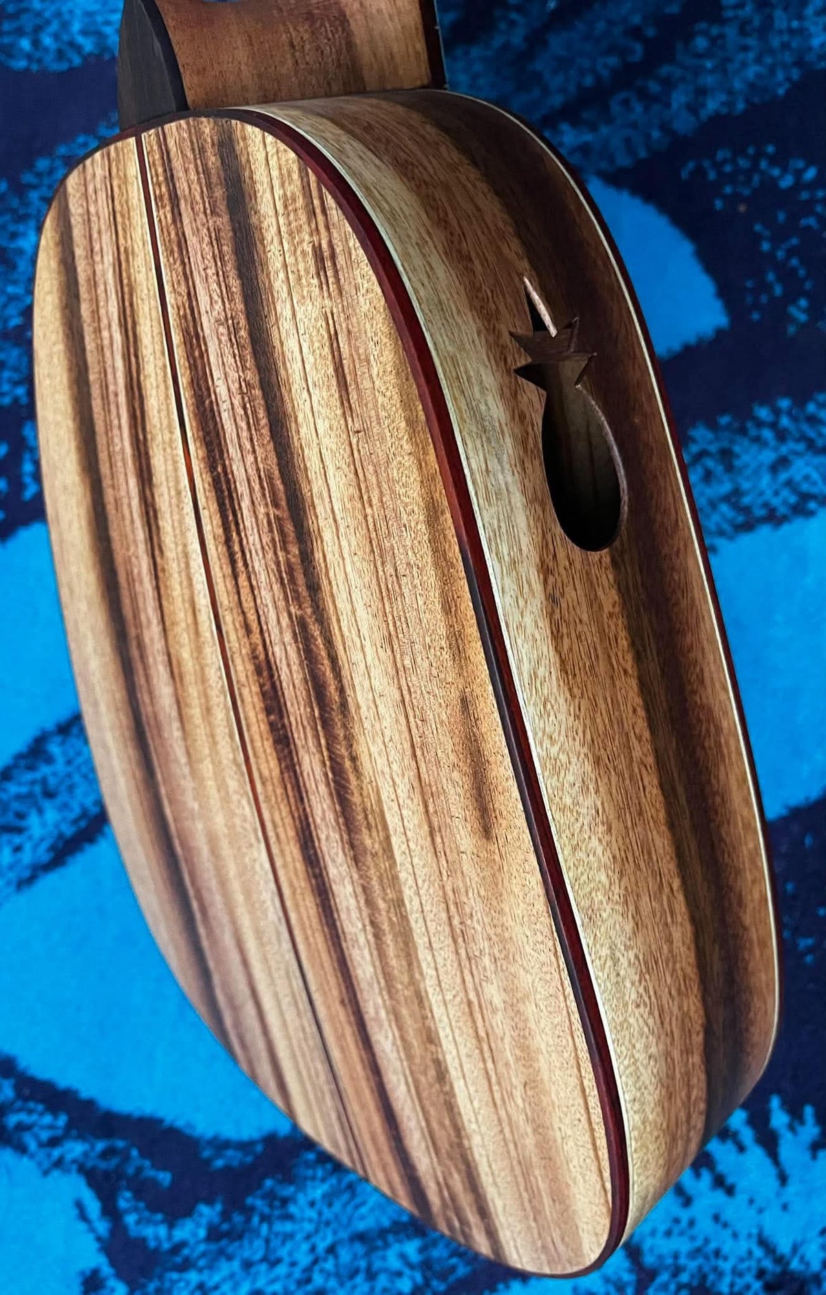 Pineapple Tenor Ukulele by Luis Pilarte